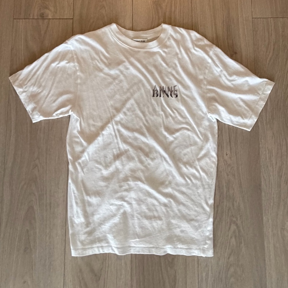 Anine Bing Cason Graffiti Tee